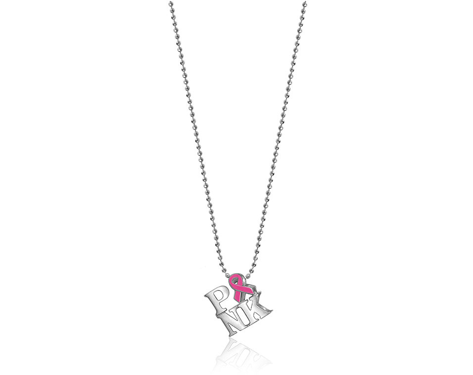 Alex Woo Activist PINK Pendant in Sterling Silver with Pink Enamel.jpg